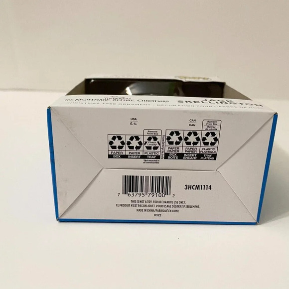 Nightmare Before Christmas Jack Skellington Ornament Hallmark Funko Disney - Picture 4 of 11